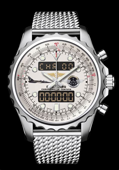 limited edition breitling chronospace jet team watch